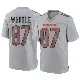 ＃87 Men's Tom Waddle Gray Game Chicago Bears Atmosphere Fashion Jersey