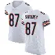 ＃87 Men's Tommy Sweeney White Elite Chicago Bears Vapor Untouchable Jersey