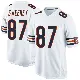 ＃87 Men's Tommy Sweeney White Game Chicago Bears Jersey