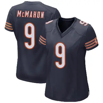 ＃9 Women's Jim McMahon Navy Game Chicago Bears Team Color Jersey