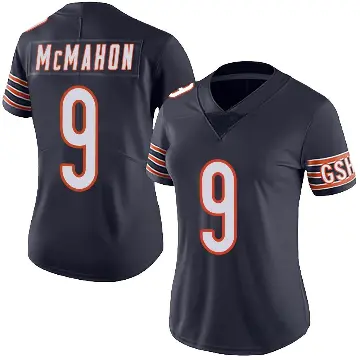 ＃9 Women's Jim McMahon Navy Limited Chicago Bears Team Color Vapor Untouchable Jersey