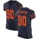 ＃90 Men's Dominique Robinson Navy Blue Elite Chicago Bears Alternate Vapor Untouchable Jersey