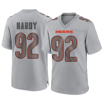 ＃92 Youth Daniel Hardy Gray Game Chicago Bears Atmosphere Fashion Jersey