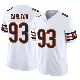 ＃93 Men's Xavier Carlton White Limited Chicago Bears Vapor F.U.S.E. Jersey