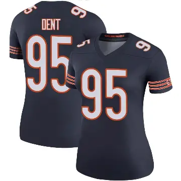 ＃95 Women's Richard Dent Navy Legend Chicago Bears Color Rush Jersey