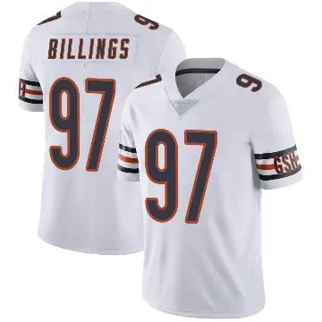 ＃97 Youth Andrew Billings White Limited Chicago Bears Vapor Untouchable Jersey