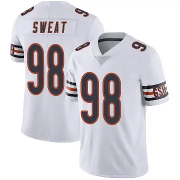 ＃98 Men's Montez Sweat White Limited Chicago Bears Vapor Untouchable Jersey