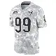 ＃99 Men's Gervon Dexter Sr. Arctic Camo Limited Chicago Bears 2024 Salute to Service Jersey